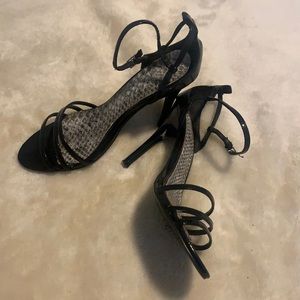 Sexy black sandals. size 8.5
